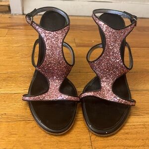 Giuseppe Zanotti pink sparkly heels size 37